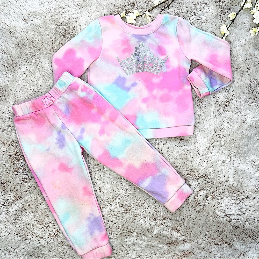 The Children’s Place tie-dye Matching Set